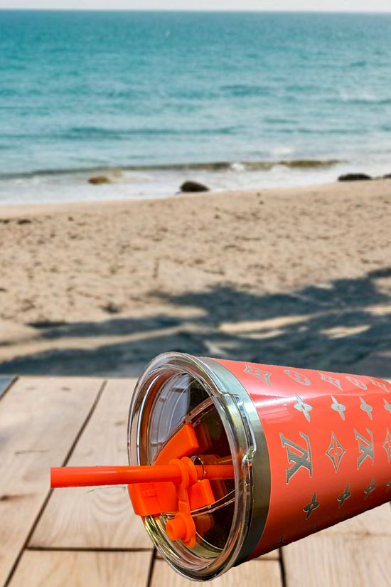 Coral 40oz LV Engraved Tumbler