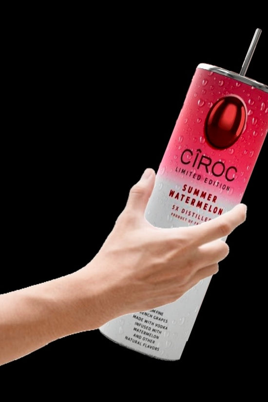 Ciroc Tropical Template 4 pack SVG, DTF transfer, PNG, tumbler wrap