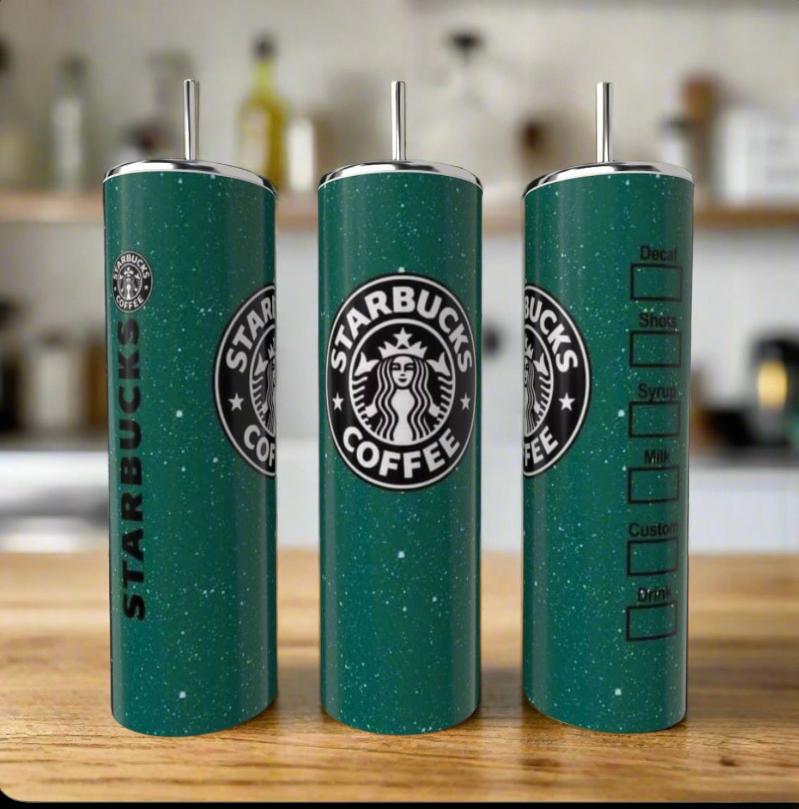 Starbucks 20 ounce skinny tumblers