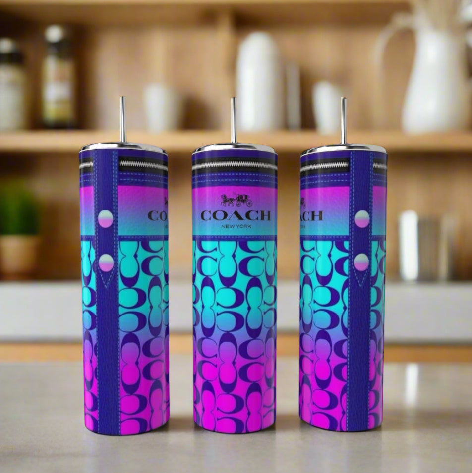 Coach Aesthetic 20oz Skinny Tumbler