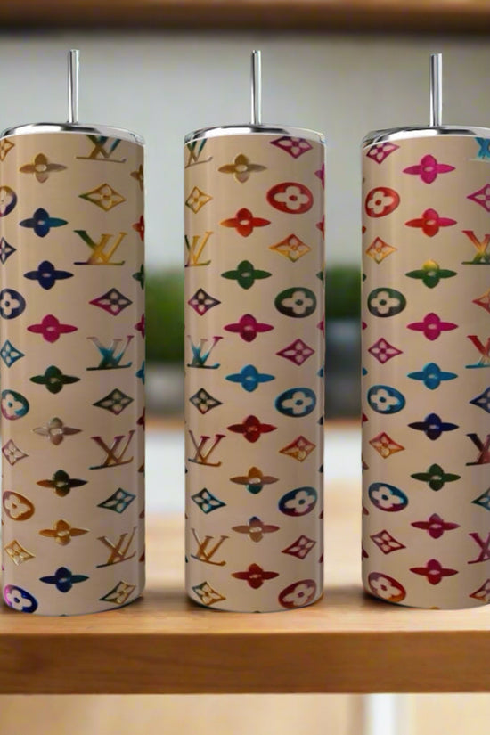 Louis Vuitton Purse Designed 20oz Tumbler