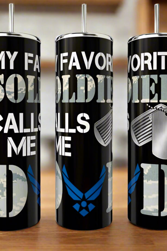 Soldier Dad 20oz Tumbler