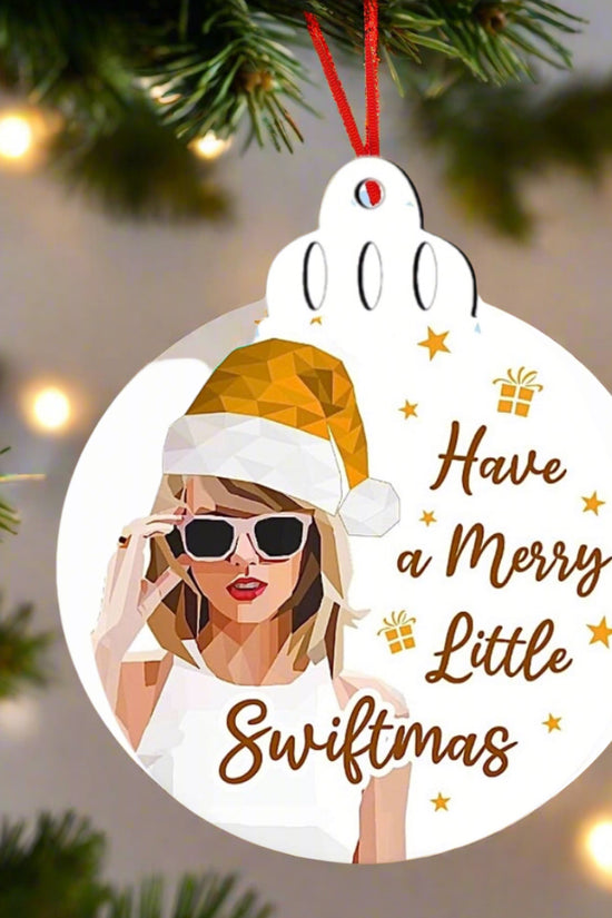 Happy Swiftmas Tree Ornament