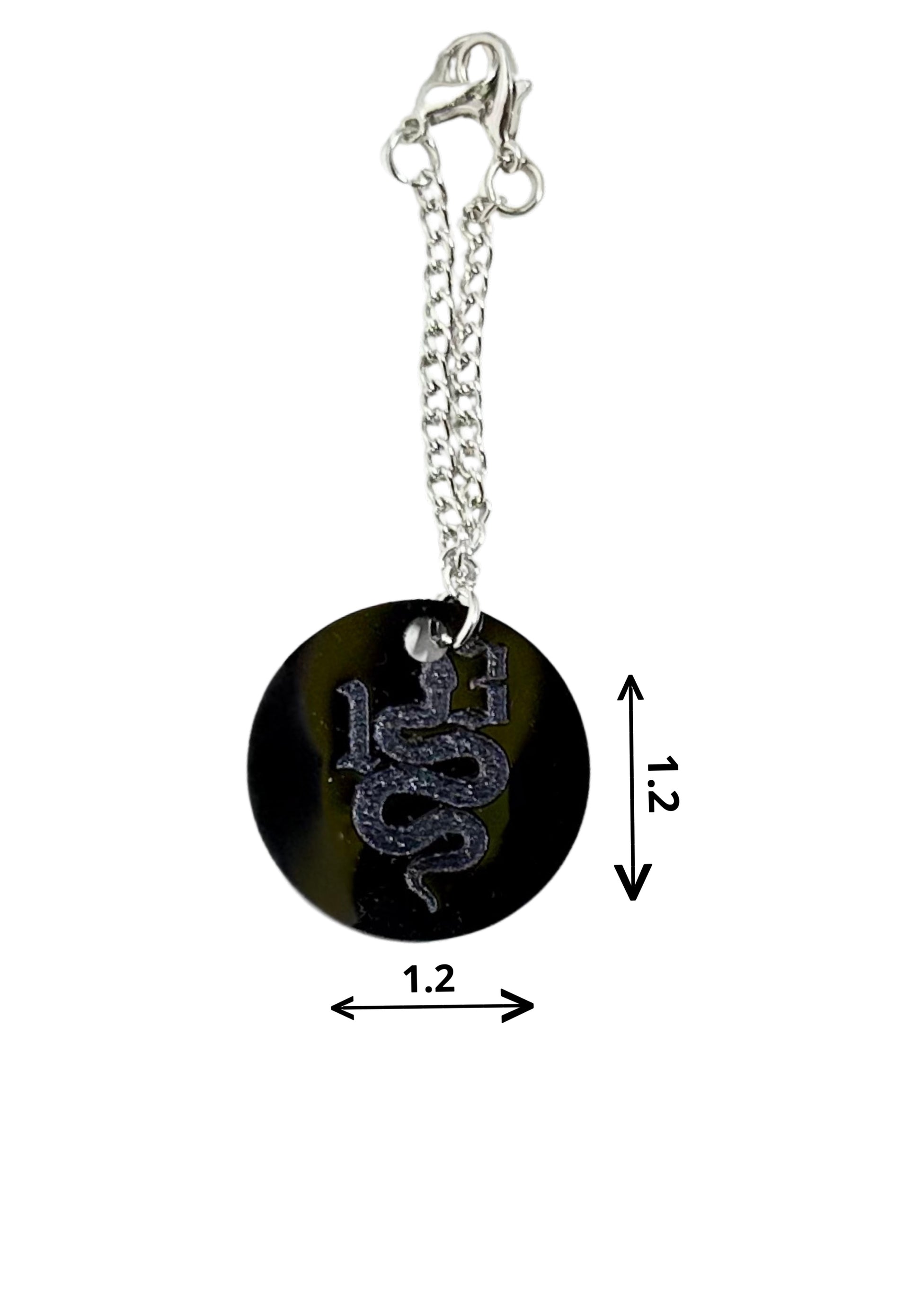 REP| 13 Snake | Engraved | Cup Charm