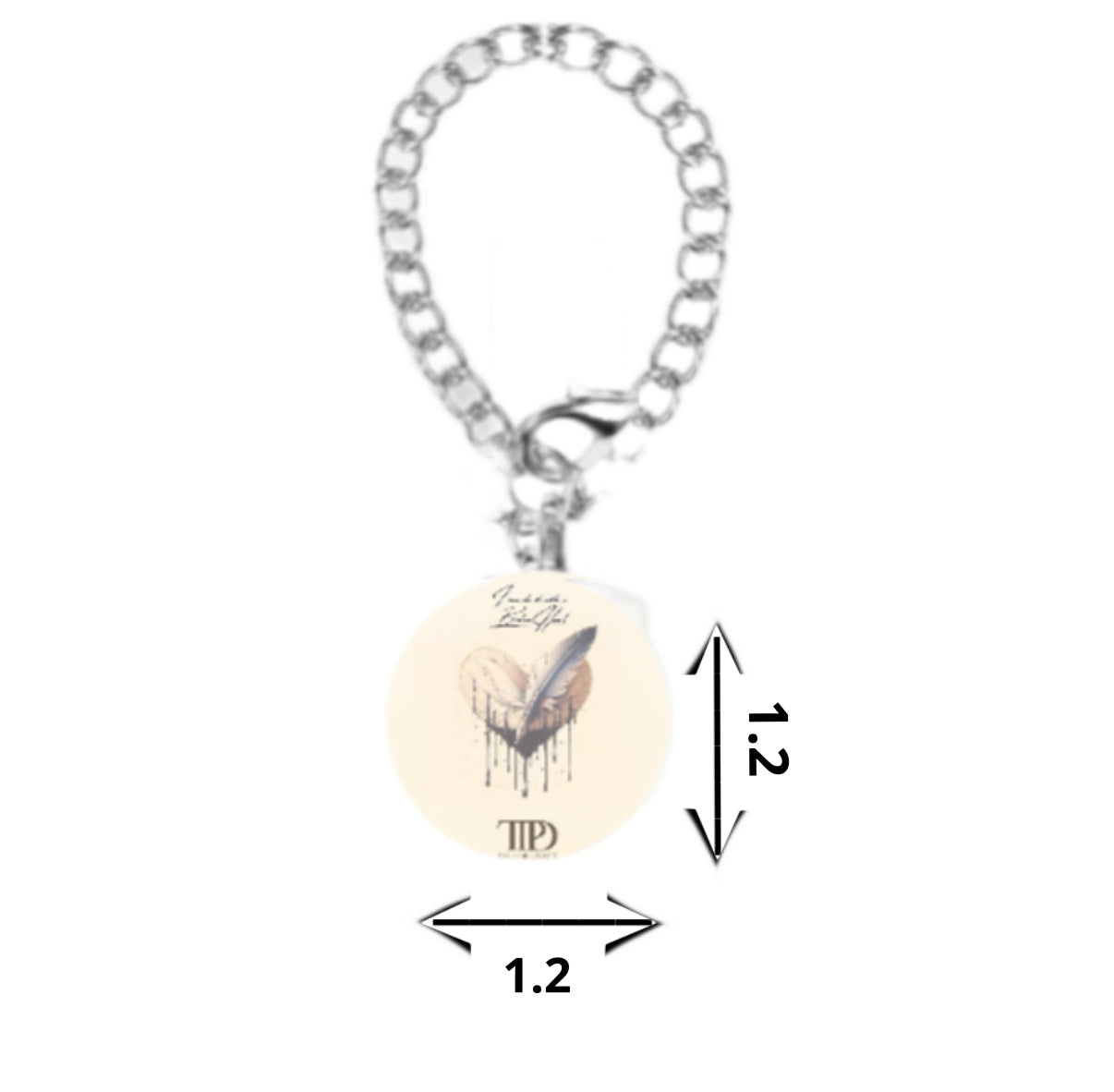 I can do it with a broken heart | Charm Dangle | Cup Accessory