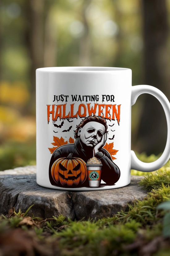 Waiting For Halloween | Halloween Ceramic Mug