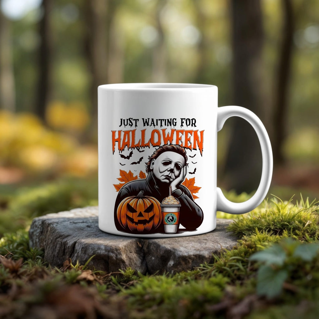 Waiting For Halloween | Halloween Ceramic Mug
