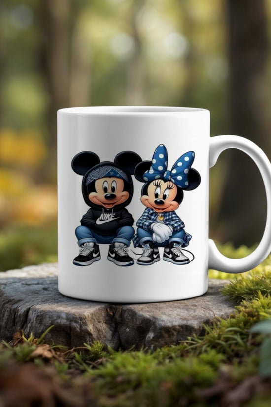 Mickey & Minnie Bougie 11oz Ceramic Mug