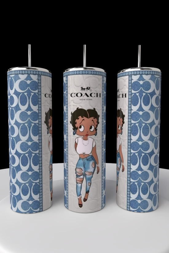 Betty Boop | Blue 20oz Tumbler