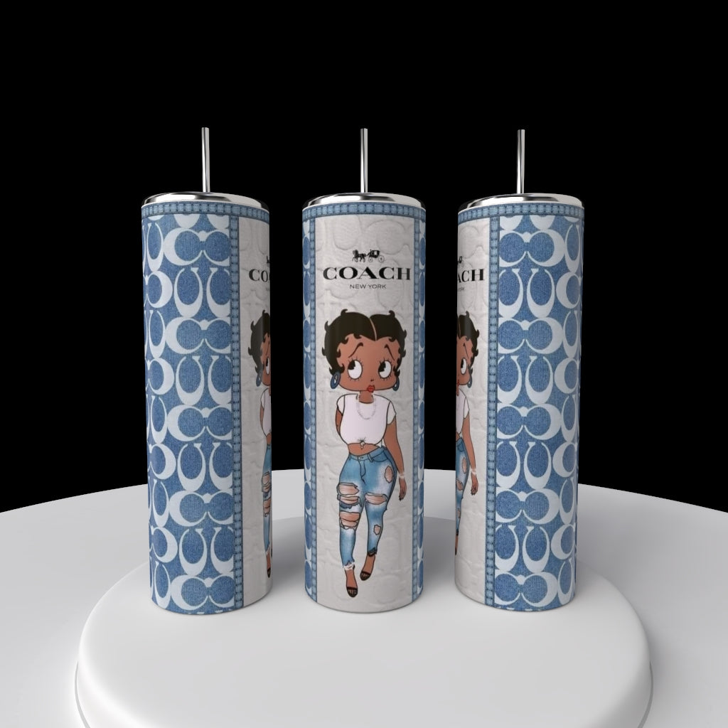 Betty Boop | Blue 20oz Tumbler