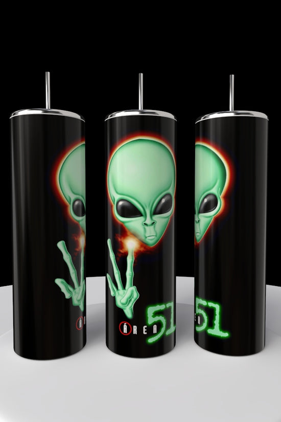 Area 51 20oz Skinny Tumbler