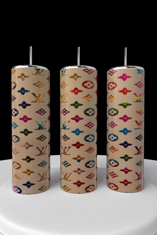 Louis Vuitton Purse Designed 20oz Tumbler