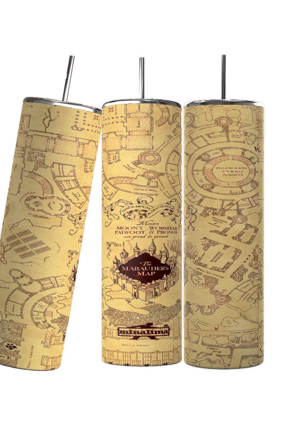 Marauders Map - Harry Potter Tumbler