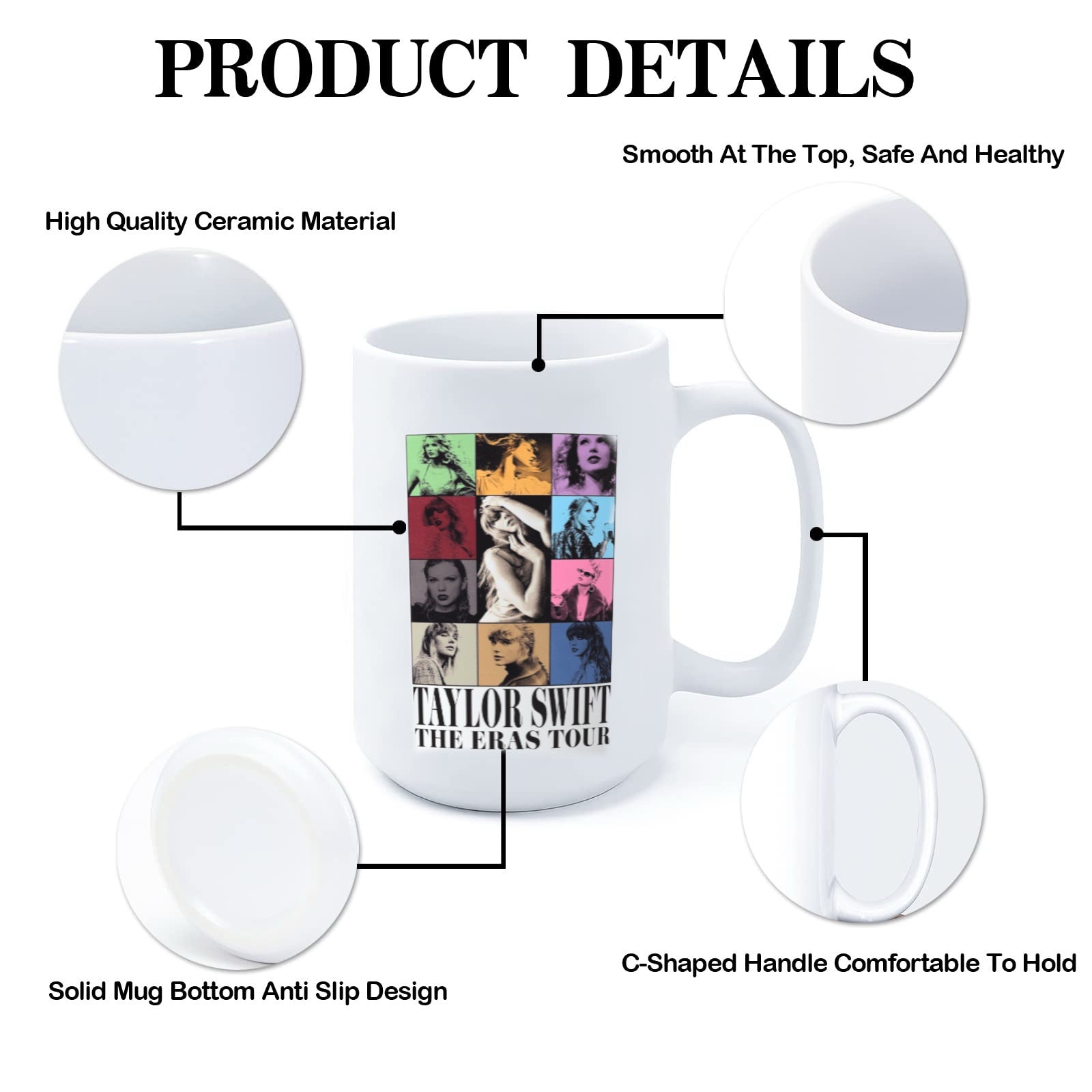 Taylor Swift ERAS Ceramic Mug