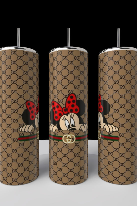 Gucci MIckey Mouse 20oz Skinny Tumbler