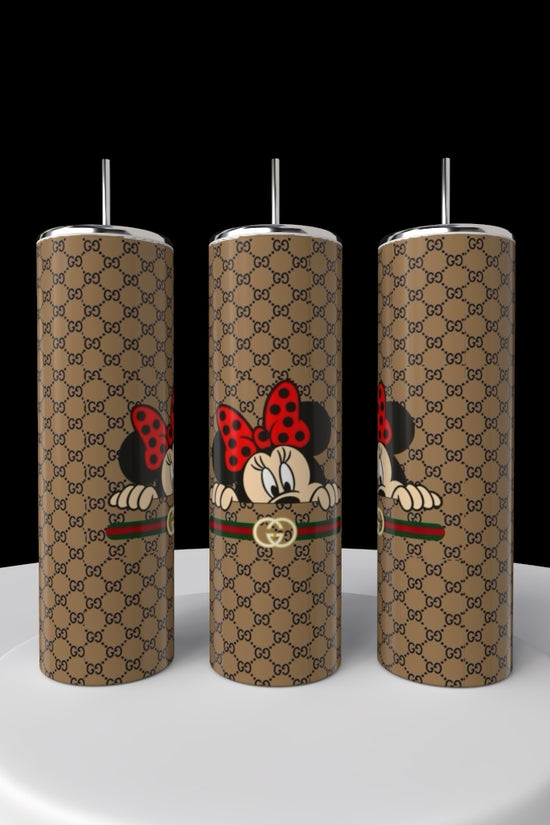 Gucci MIckey Mouse 20oz Skinny Tumbler