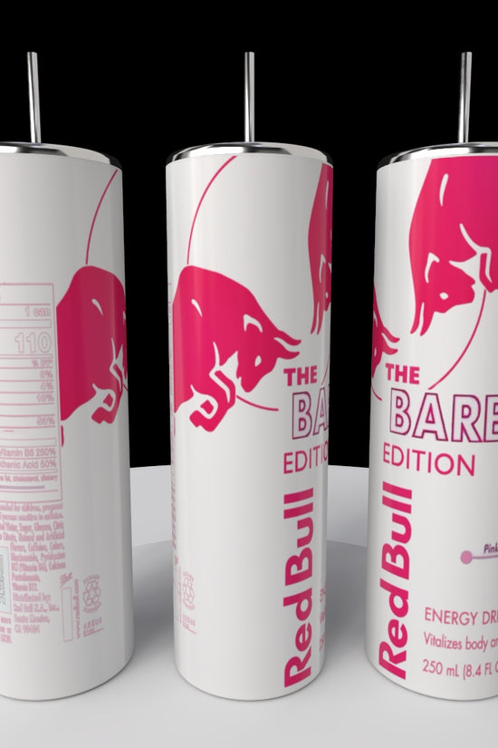 Barbie Edition Red Bull 20oz Tumbler