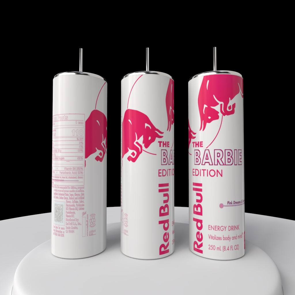 Barbie Edition Red Bull 20oz Tumbler