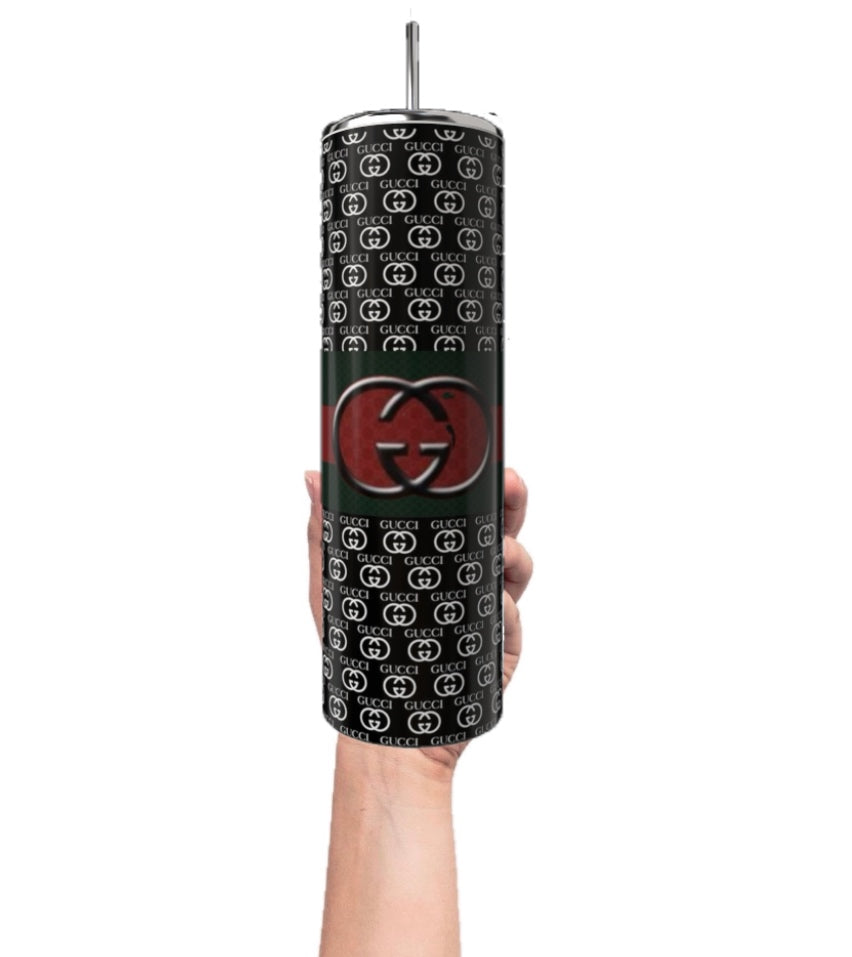 Gucci Dark 20oz Skinny Tumbler