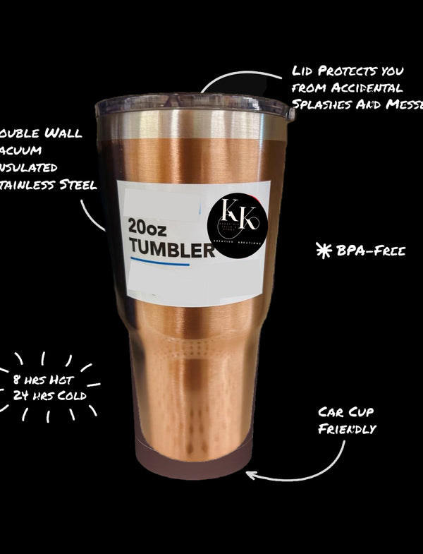 Personalized 20oz Engraved Tumbler