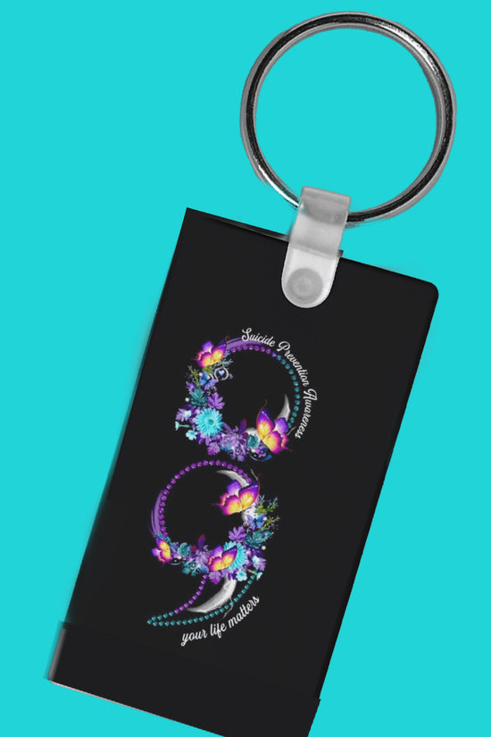 Suicide Prevention Awareness Keychain