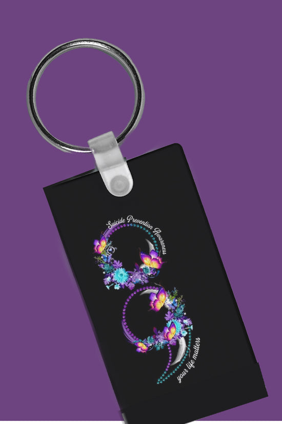 Suicide Prevention Awareness Keychain