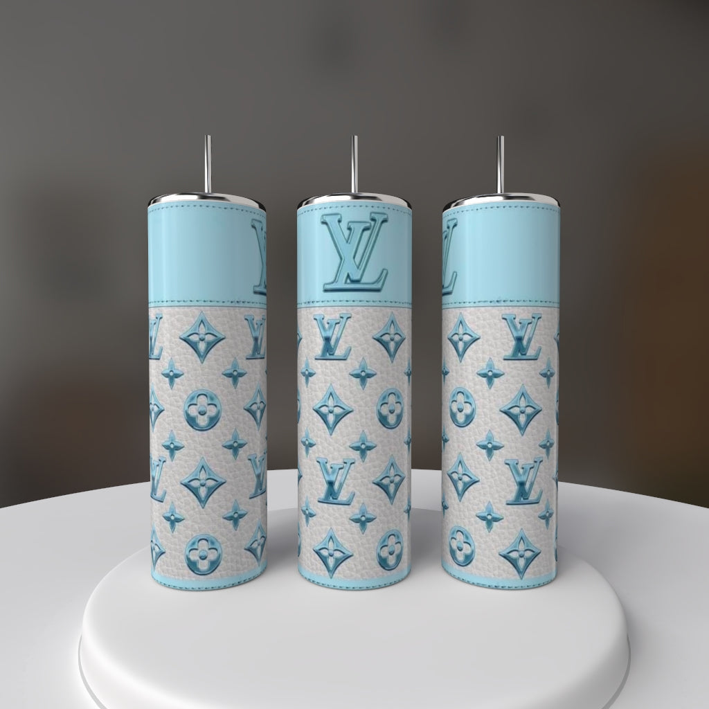 LV Sky Blue 20oz Tumbler