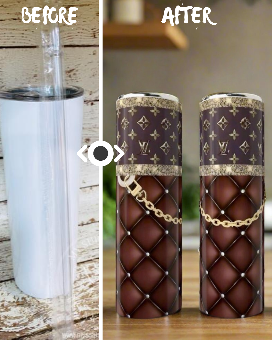 LV Handbag Inspired 20oz Tumbler
