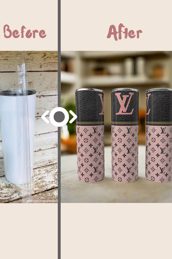 LV Blush Pink 20oz Tumbler