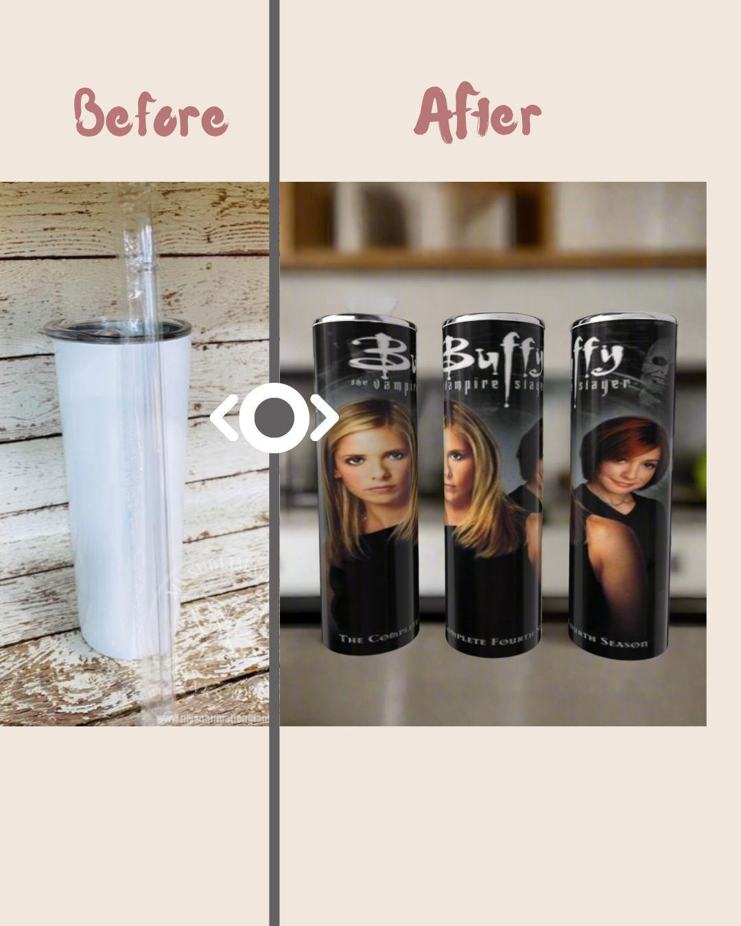 Buffy The Vampire Slayer 20oz Tumbler
