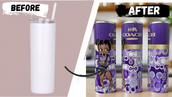 Boop Purple 20oz Tumbler