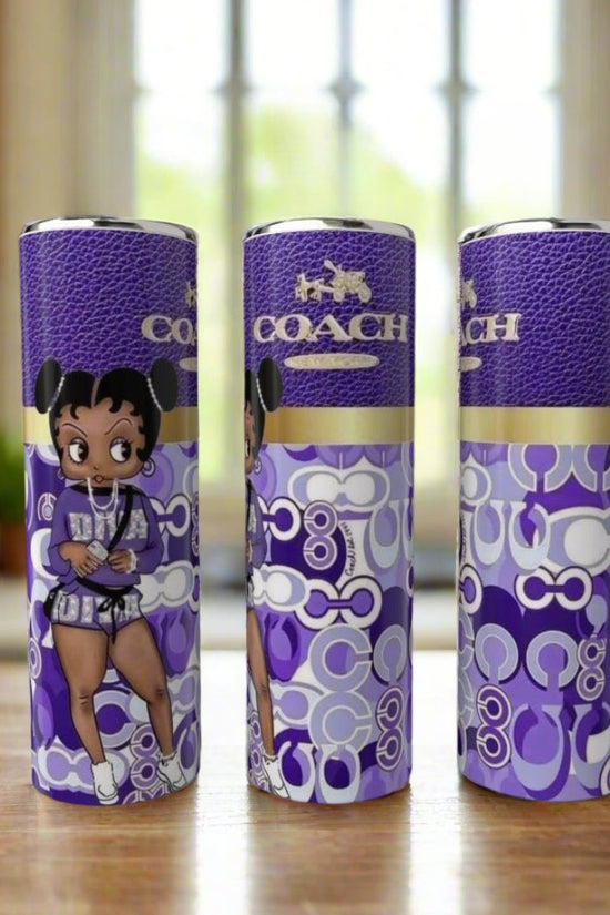 Boop Purple 20oz Tumbler