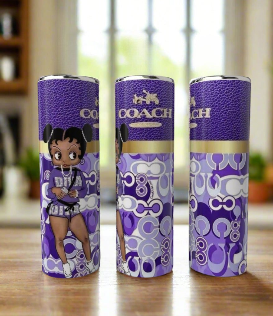 Boop Purple 20oz Tumbler
