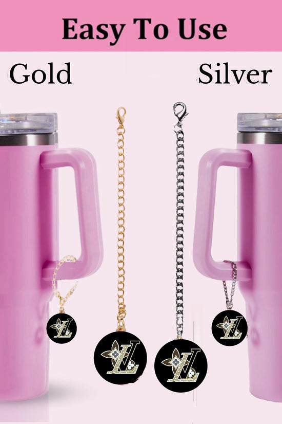 LV Charm Dangle | Cup Accessory