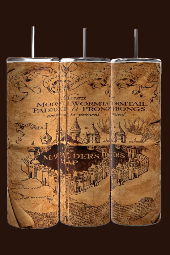 Marauders Map - Harry Potter Tumbler