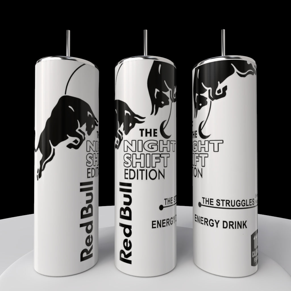 Red Bull Night Shift Edition 20oz Tumbler