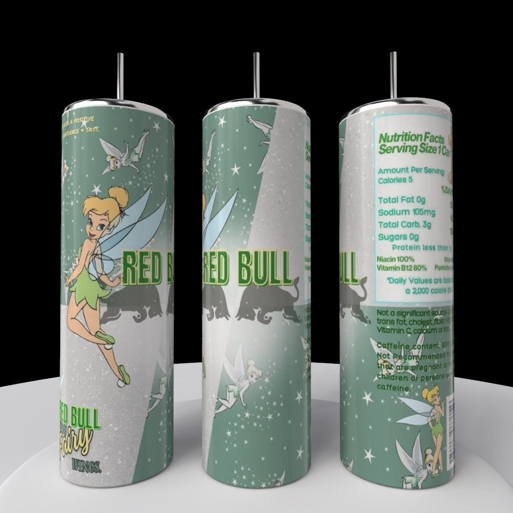 Red Bull Tinkerbell Edition 20oz Tumbler