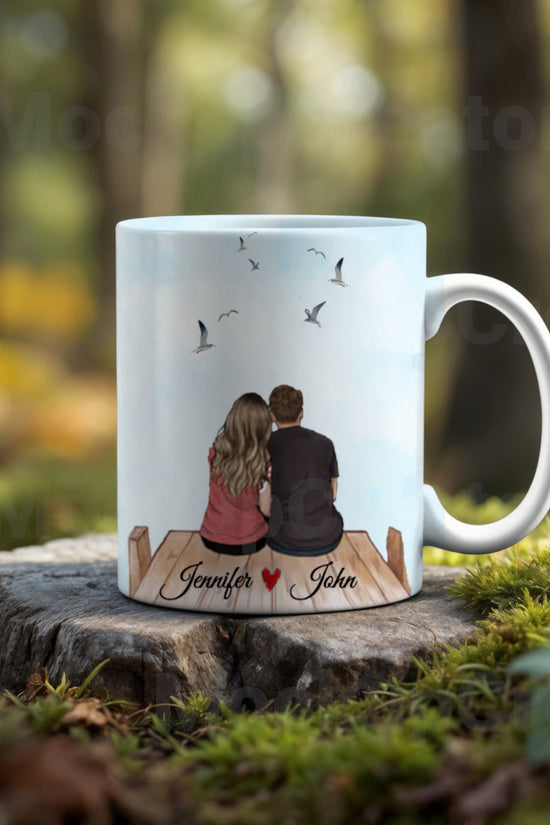 Personalized Couples Ceramic Mug