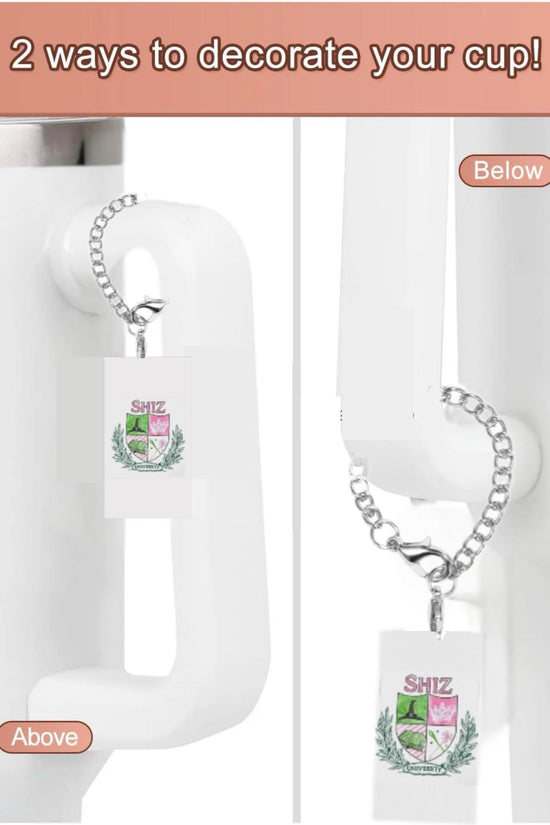 Wicked Shitz University Charm Dangle | Cup Accessory