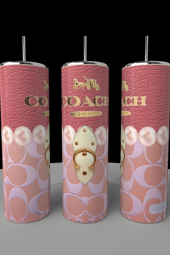 Coach 20oz Skinny Tumbler