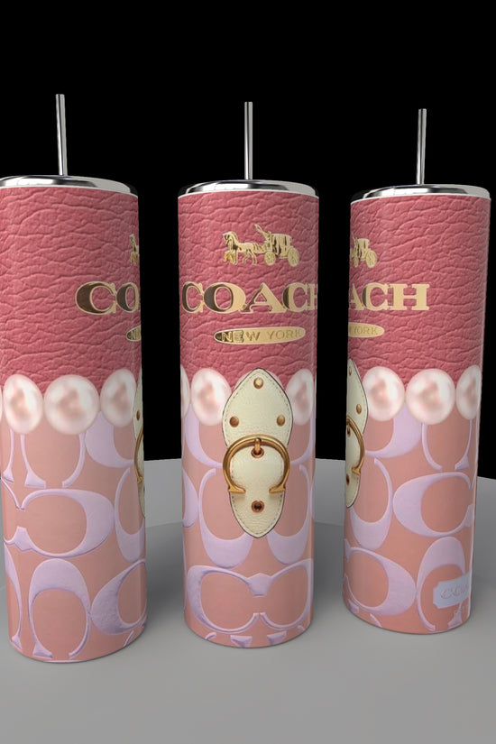 Coach 20oz Skinny Tumbler