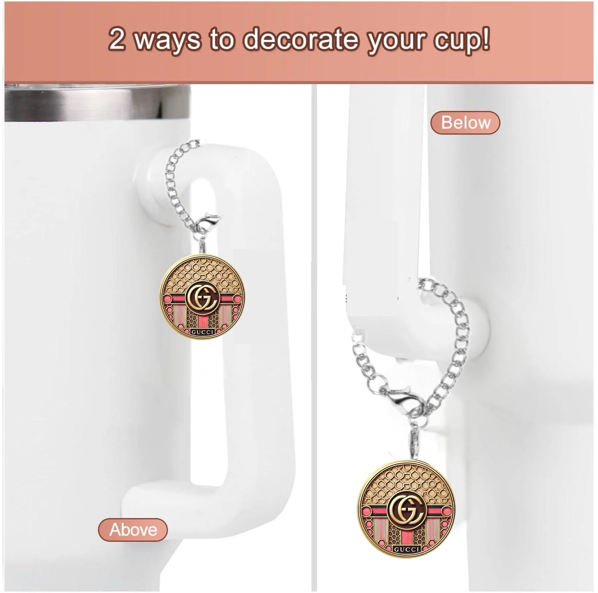 Gucci | Pink Cup Charm