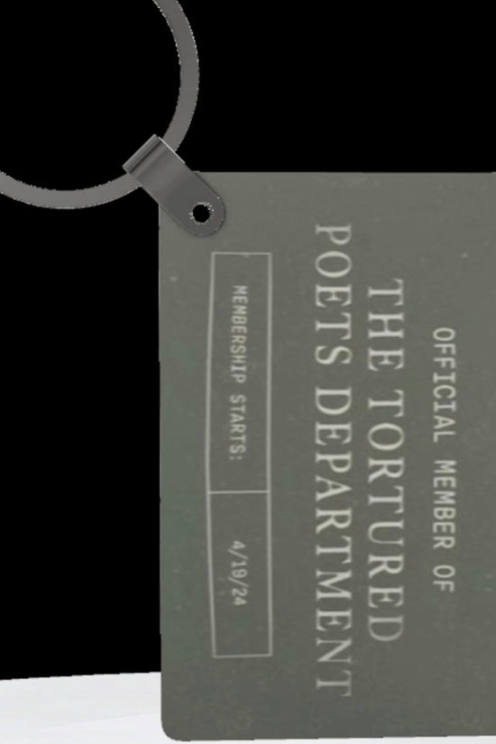 Square Keychain, TTPD members only Intern