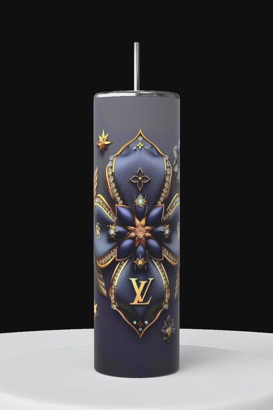 LV Design 20oz Skinny Tumbler