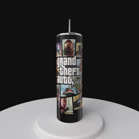 Grand Theft Auto 20oz Tumbler