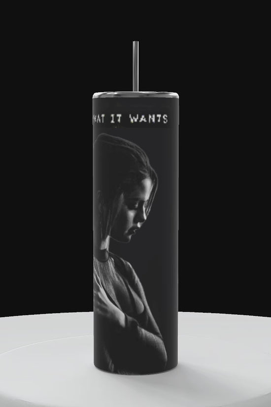 Selena Gomez The Heart Wants What It Wants 20oz Stainless Steel Tumbler