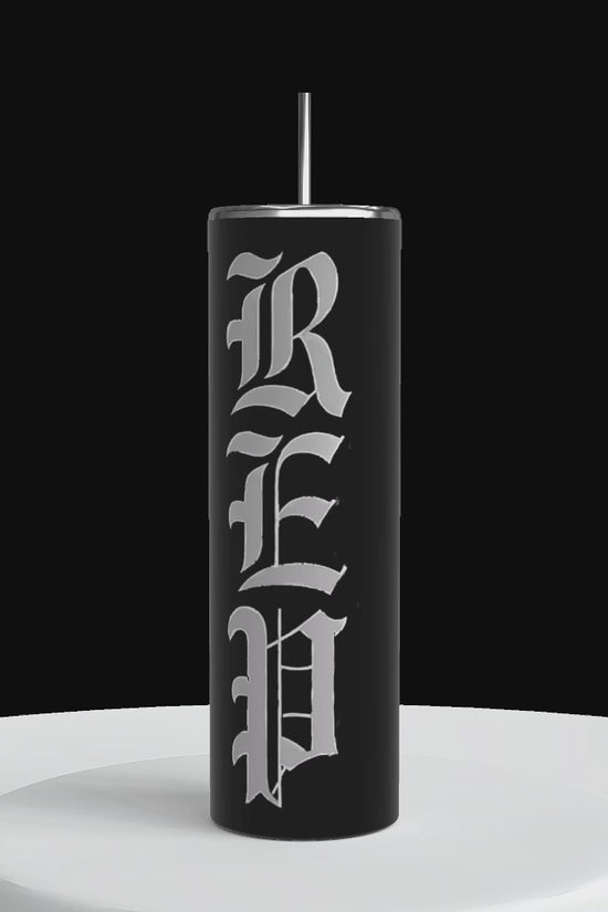 REP Snake 20oz Skinny Tumbler with Reusable Straw