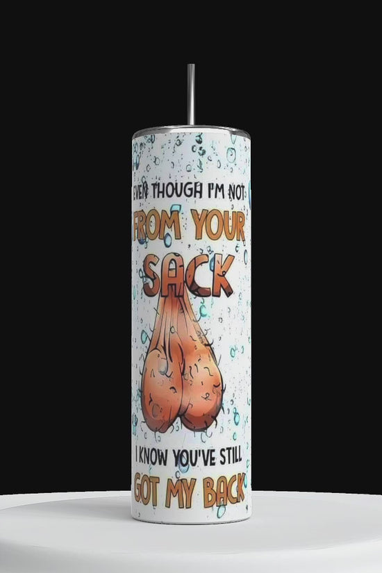 Thank You For Shacking Up With My Mom 20oz Skinny Tumbler