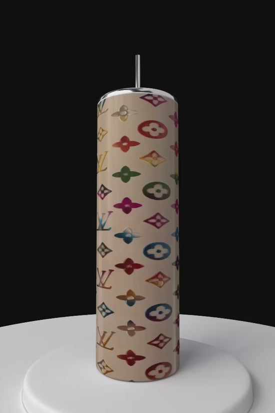 Louis Vuitton Purse Designed 20oz Tumbler
