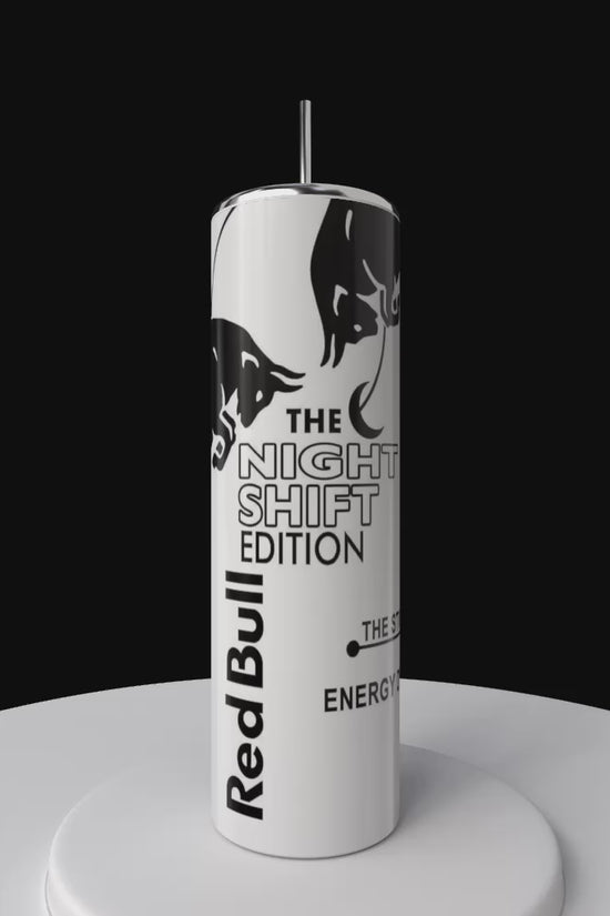 Red Bull Night Shift Edition 20oz Tumbler